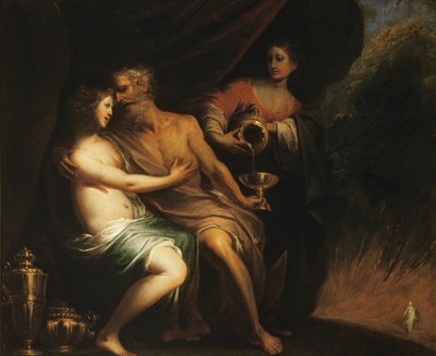 Lot and his Daughters by Pietro Ricchi